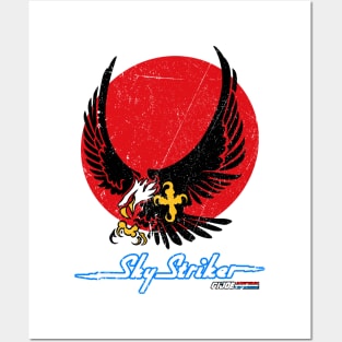 SkyStriker - Distressed Posters and Art